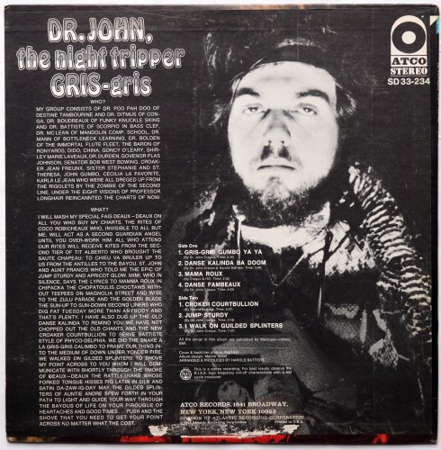 Dr. John, The Night Tripper / Gris-Gris (2nd Issue)β