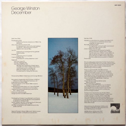 George Winston / December - Piano Solosβ