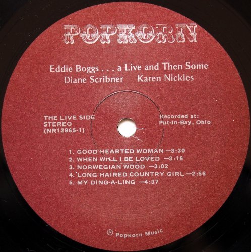 Eddie Boggs, Diane Scribner, Karen Nickles / A Live... And Then Some β