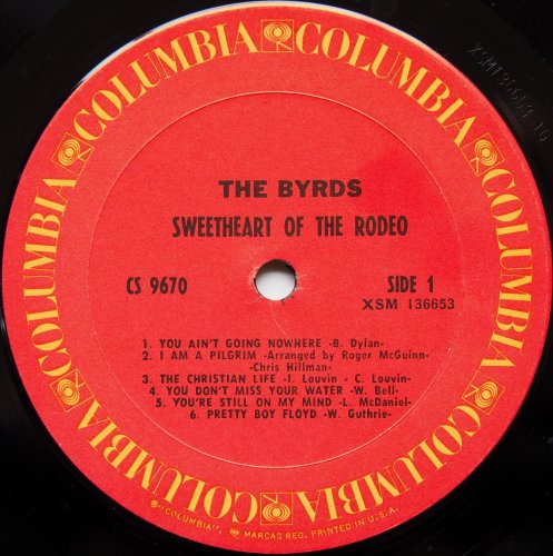 Byrds, The / Sweetheart Of The Rodeo (US 70s)β