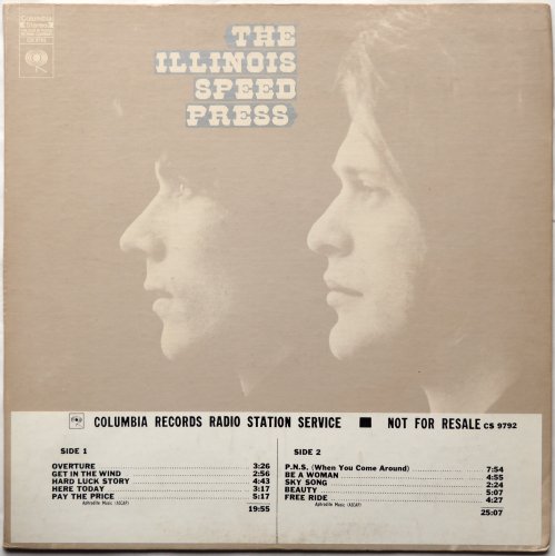 Illinois Speed Press / Illinois Speed Press (Rare Promo)β