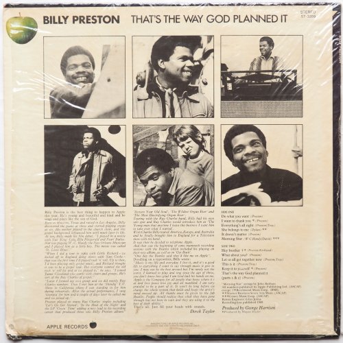 Billy Preston / That's The Way God Planned It (US In Shrink)β