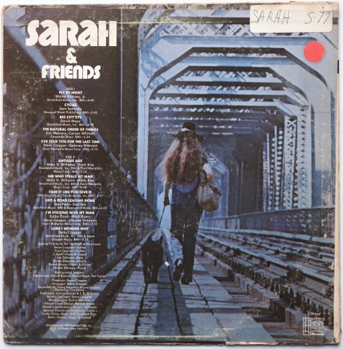 Sarah (Sarah Fulcher) / Sarah & Friends (Promo, Steve Cropper)β