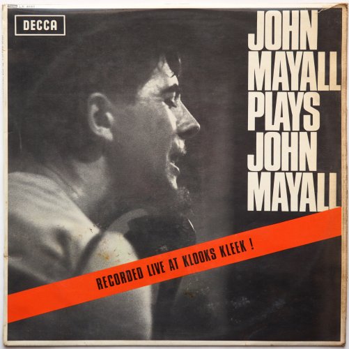 John Mayall And The Blues Breakers / John Mayall Plays John Mayall - Recorded Live (UK Early Press)β