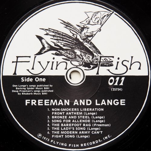Freeman & Lange / Freeman & Lange (w/Lyrics Sheet!!)β