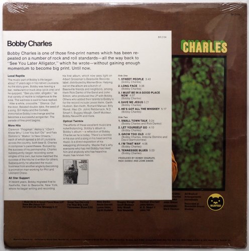 Bobby Charles / Bobby Charles (US Promo w/Promo Sheet, Sealed!!!)β