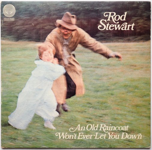 Rod Stewart / An Old Raincoat Won't Ever Let Down (UK Big Swirl Early Issue)β