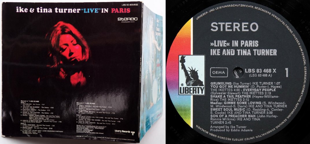 Ike & Tina Turner / Live In Paris β