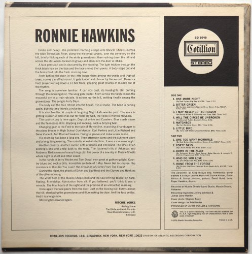 Ronnie Hawkins (Duane Allman) / Ronnie Hawkins (White Label Promo)β