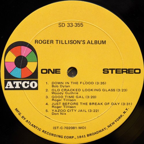Roger Tillison / Roger Tillison's Album (US)β