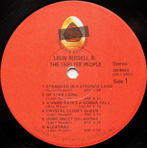 Leon Russell / Leon Russell and the Shelter People (US Early 2nd Issue)β
