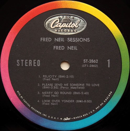 Fred Neil / Sessions (US Early Press)β