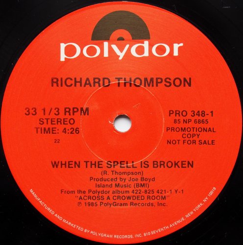 Richard Thompson / When The Spell Is Broken (Rare 12