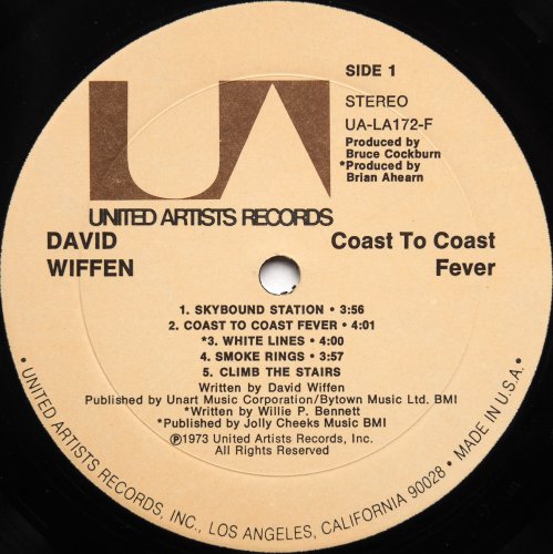 David Wiffen / Coast To Coast Fever (US)β