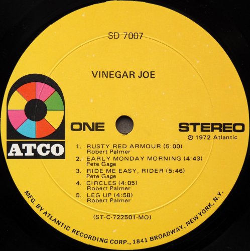 Vinegar Joe / Vinegar Joe (US)β