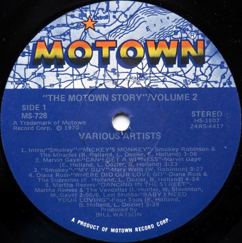 V.A. / The Motown Story - The First Decade (5xLP BOX Set)β