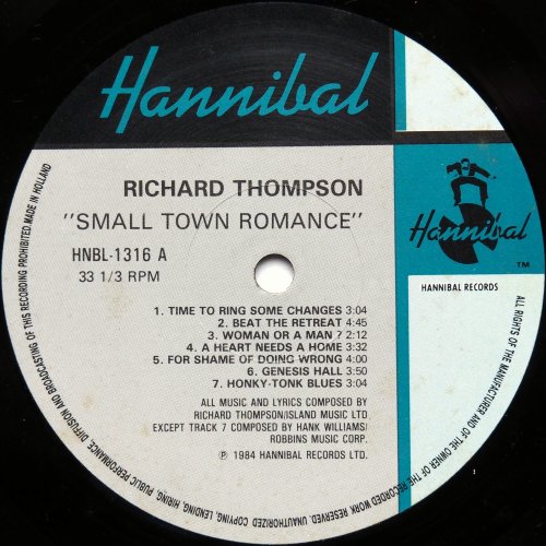 Richard Thompson / Small Town Romance : Live / Solo In New Yorkβ