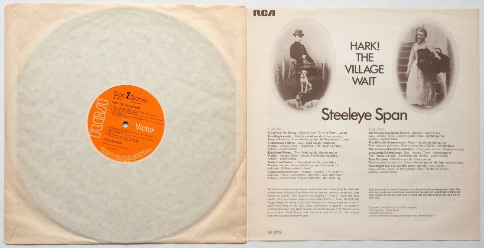 Steeleye Span / Hark! The Village Wait (UK RCA Matrix-1)β