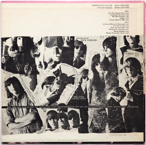 Jefferson Airplane / Surrealistic Pillow (US Early Issue)β