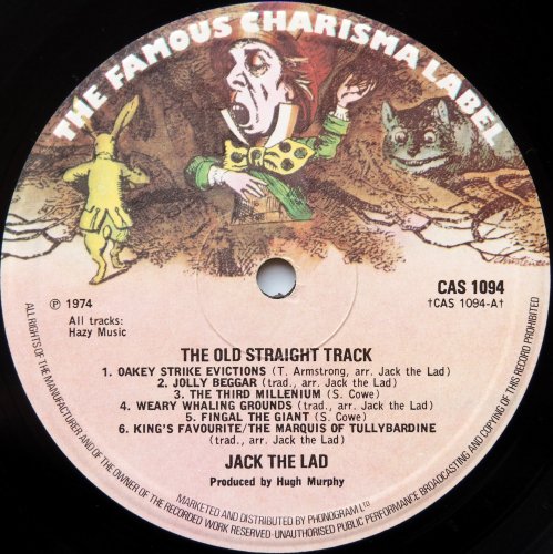 Jack The Lad / The Old Straight Track (UK)β