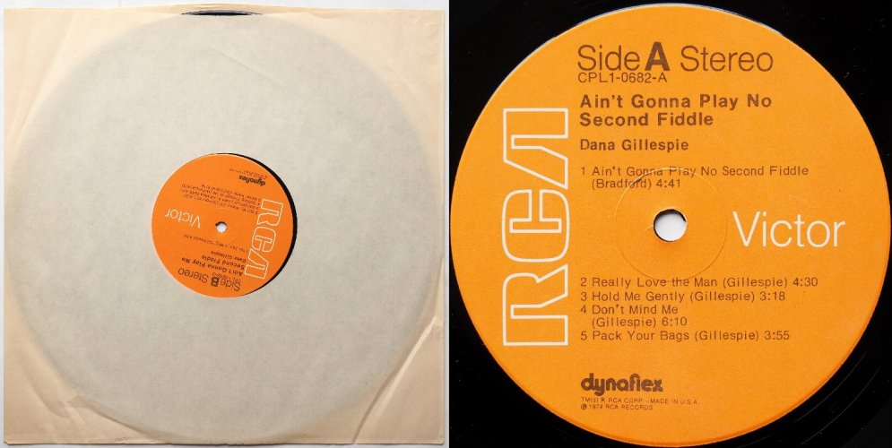 Dana Gillespie / Ain't Gonna Play No Second Fiddle (Canada)β
