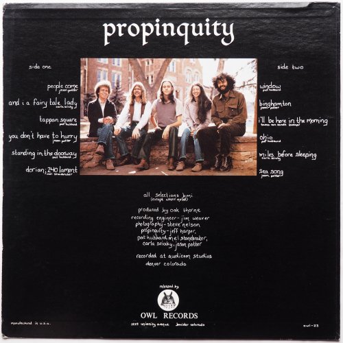 Propinquity / Propinquityの画像