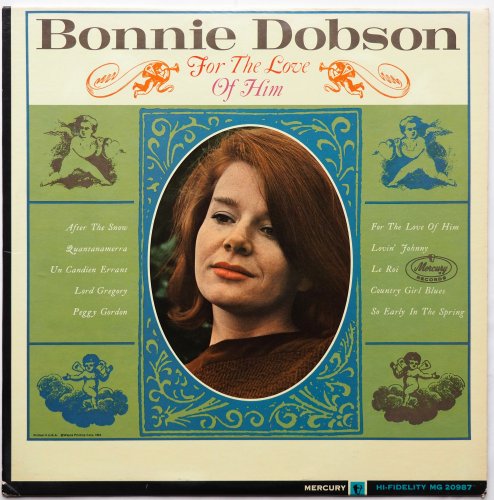 Bonnie Dobson / For The Love Of Him (US Early Issue Mono Rare Promo!!)β