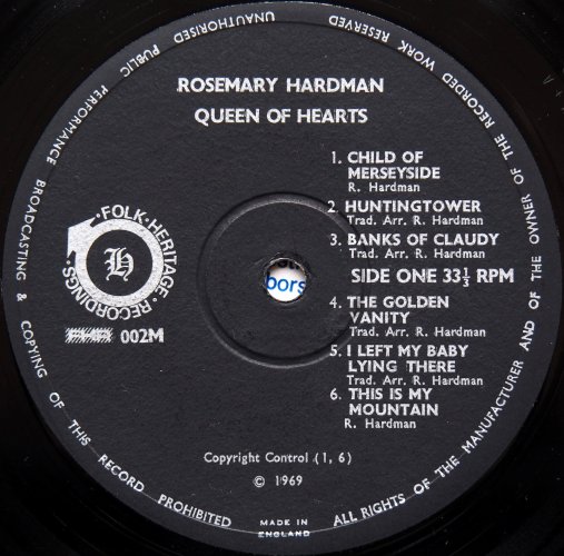 Rosemary Hardman / Queen of Heartsβ