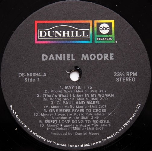 Daniel Moore / Daniel Moore (In Shrink)β