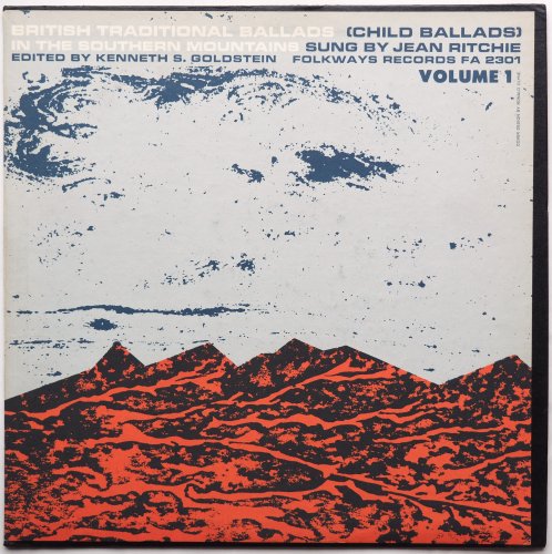 Jean Ritchie / British Traditional Ballads (Child Ballds) Vol.1β