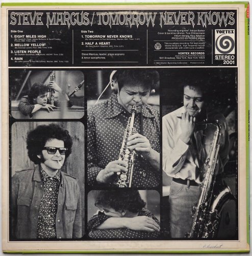 Steve Marcus / Tomorrow Never Knowsβ