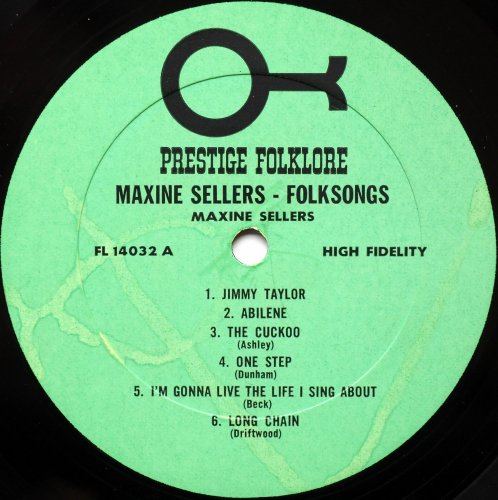 Maxine Sellers / Folk Songs β