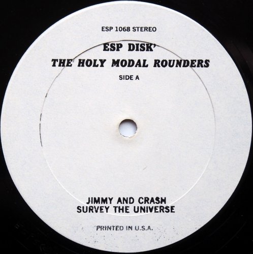 Holy Modal Rounders / Indian War Whoop (US Early Issue)β