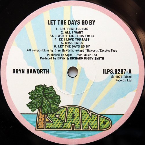 Bryn Haworth / Let The Days Go by (UK 1st Issue)β