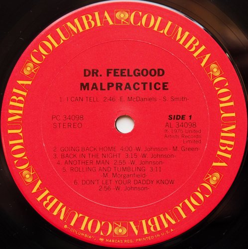 Dr. Feelgood / Malpractice (US In Shrink) - DISK-MARKET