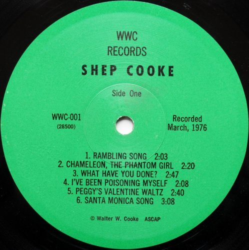 Shep Cooke / Shep Cooke (Signed)β