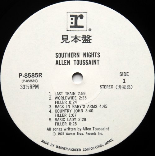 Allen Toussaint / Southern NightsJP ٥븫)β