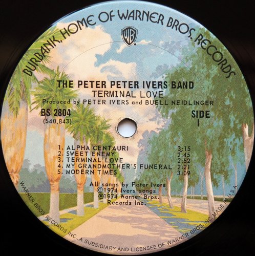 Peter Ivers Band, The / Terminal Loveβ