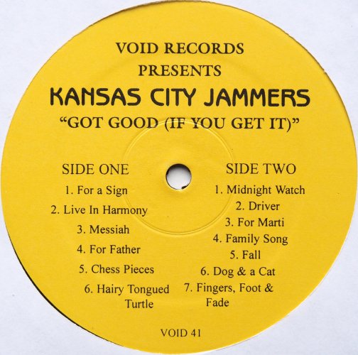 Kansas City Jammers / Got Good (If You Get It) (Reissue w/Bonus 7