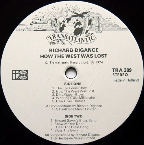 Richard Digance / How The West Was Lost (UK)β
