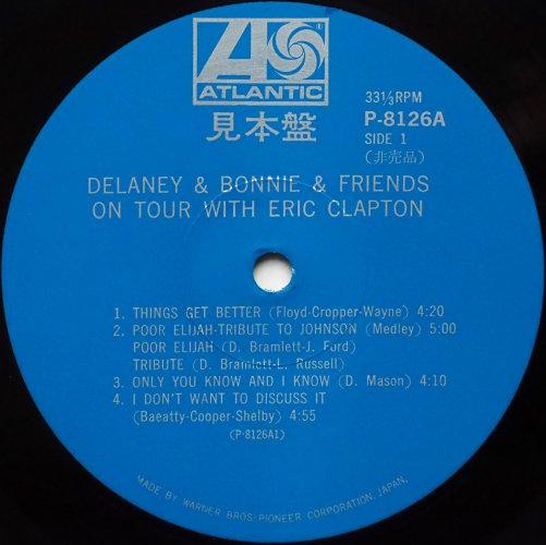 Delaney & Bonnie And Friend / On Tour With Eric Clapton ʵĥ٥븫)β