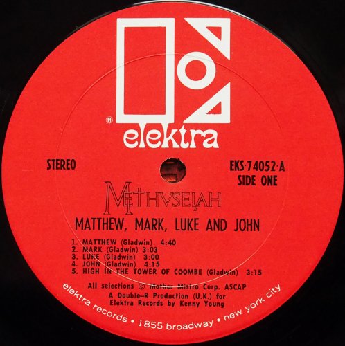 Methuselah / Matthew, Mark, Luke And John (US In Shrink)β