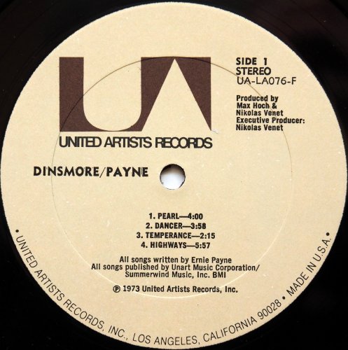 Dinsmore Payne / Natchez Trace (Dinsmore Payne) (In Shrink)β