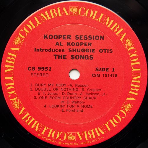 Al Kooper Introduces Shuggie Otis / Kooper Session (US 2nd Issue In Shrink)β