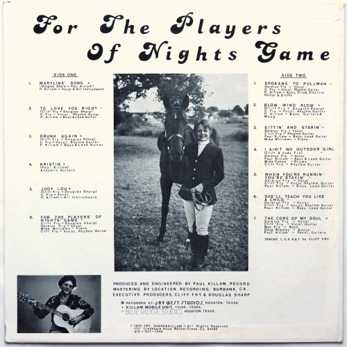 Clifford Fry / For The Players Of Nights Game  β
