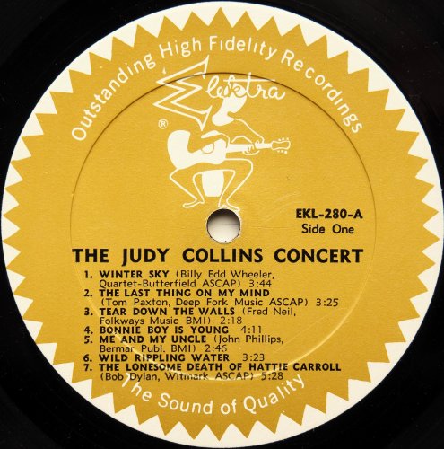 Judy Collins / The Judy Collins Concert (US Early Issue Mono)β