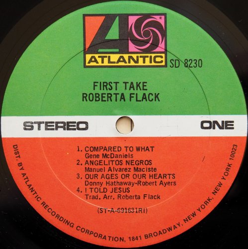 Roberta Flack / First Take (US Early Issue)β
