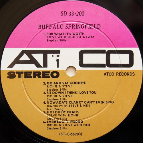 Buffalo Springfield / Buffalo Springfield (US Early 2nd Issue)β