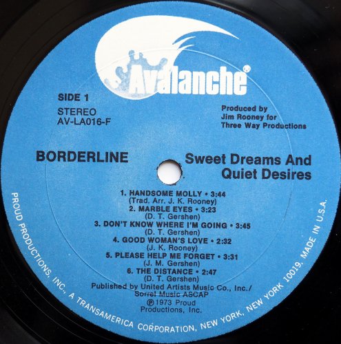 Borderline / Sweet Dreams and Quiet Desires (US In Shrink)β