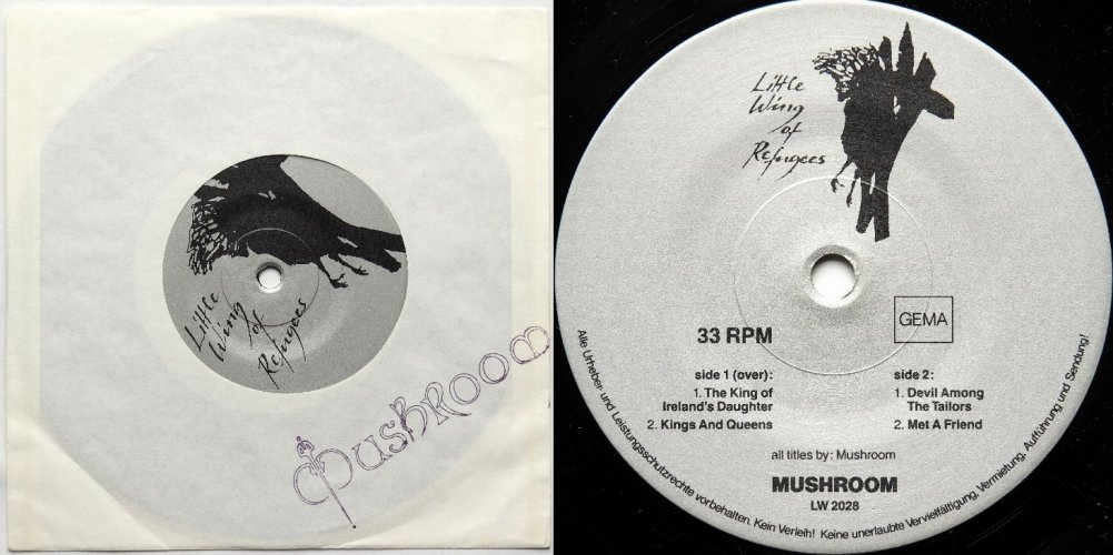 Mushroom / Early One Morning (Rare Old Reissue w/EP+Poster!!)β